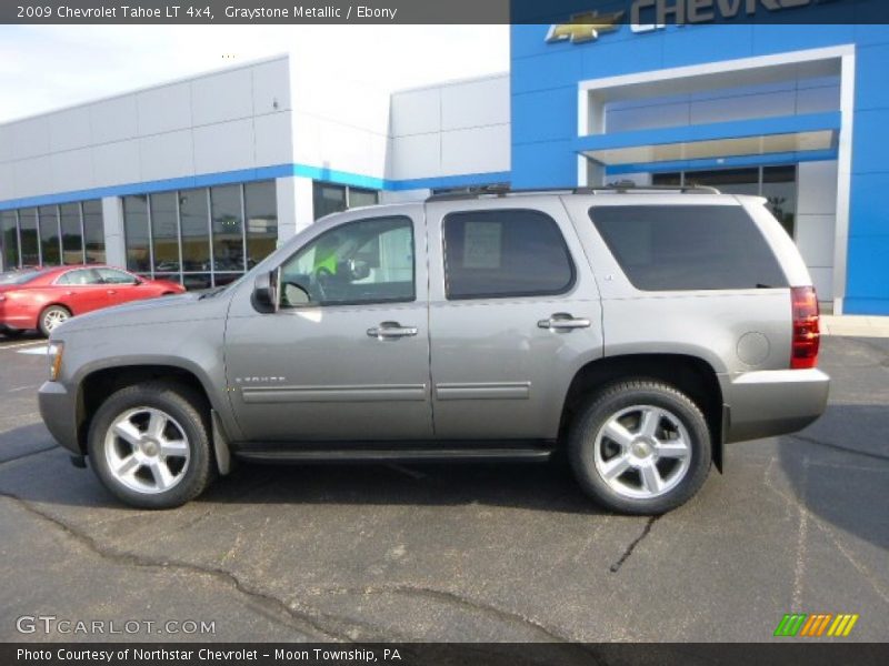 Graystone Metallic / Ebony 2009 Chevrolet Tahoe LT 4x4