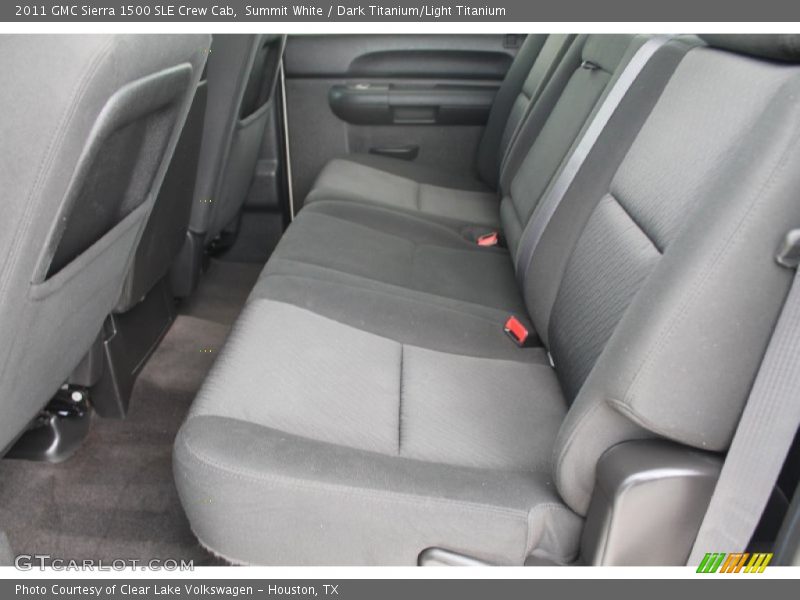 Summit White / Dark Titanium/Light Titanium 2011 GMC Sierra 1500 SLE Crew Cab