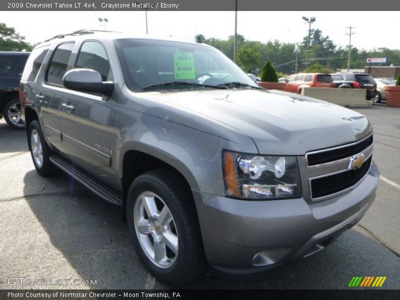 Graystone Metallic / Ebony 2009 Chevrolet Tahoe LT 4x4