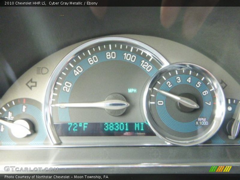 Cyber Gray Metallic / Ebony 2010 Chevrolet HHR LS