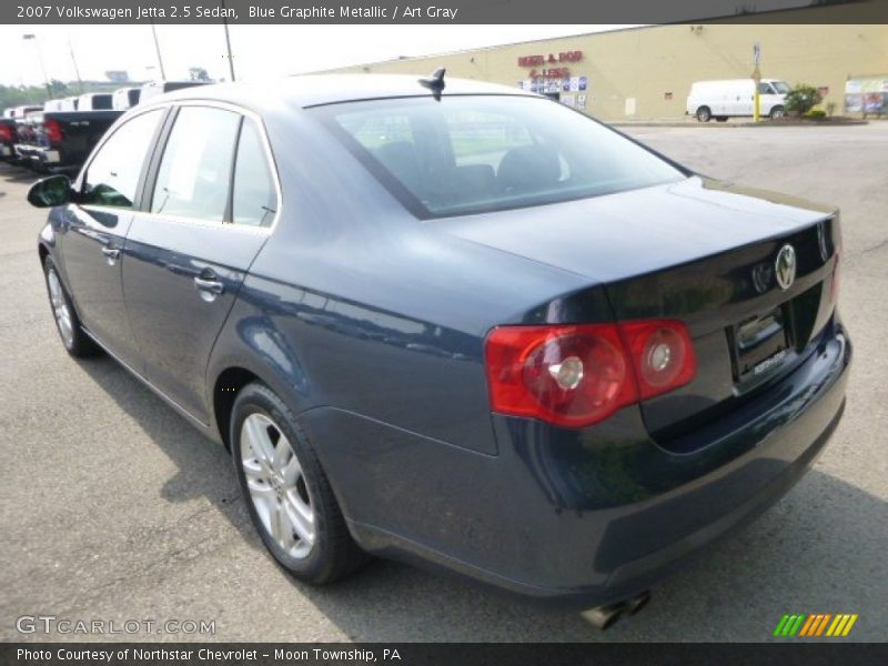 Blue Graphite Metallic / Art Gray 2007 Volkswagen Jetta 2.5 Sedan