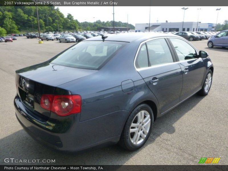 Blue Graphite Metallic / Art Gray 2007 Volkswagen Jetta 2.5 Sedan
