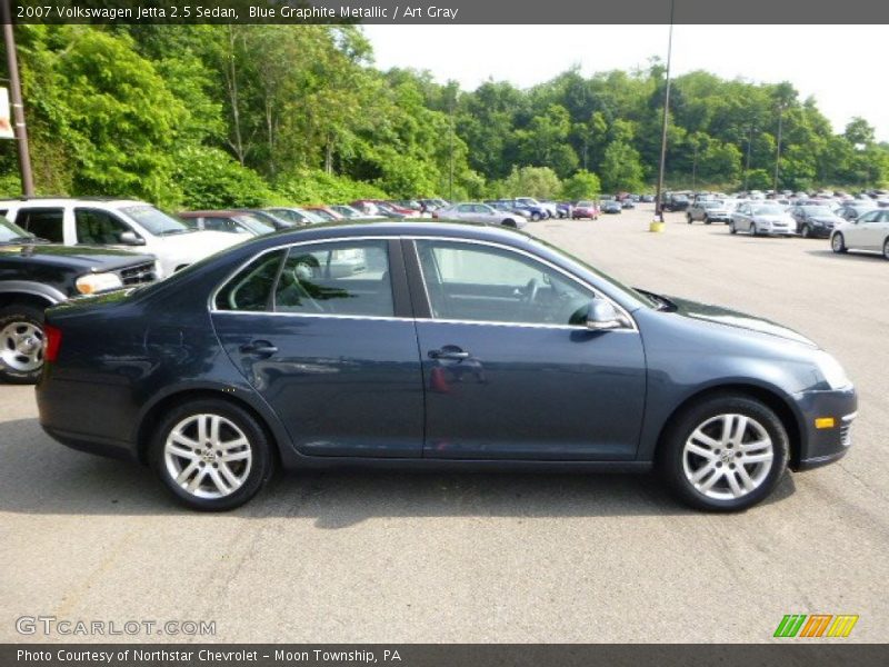 Blue Graphite Metallic / Art Gray 2007 Volkswagen Jetta 2.5 Sedan