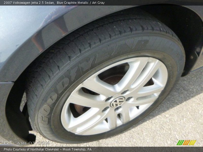 Blue Graphite Metallic / Art Gray 2007 Volkswagen Jetta 2.5 Sedan