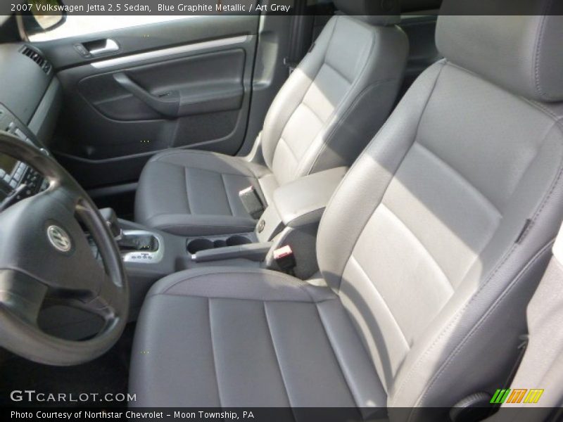Blue Graphite Metallic / Art Gray 2007 Volkswagen Jetta 2.5 Sedan