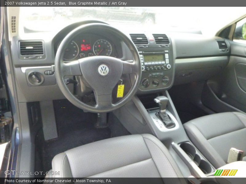 Blue Graphite Metallic / Art Gray 2007 Volkswagen Jetta 2.5 Sedan