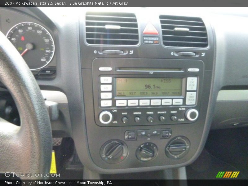 Blue Graphite Metallic / Art Gray 2007 Volkswagen Jetta 2.5 Sedan