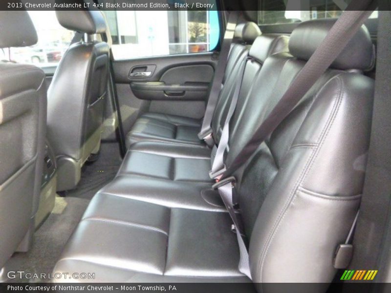 Black / Ebony 2013 Chevrolet Avalanche LT 4x4 Black Diamond Edition