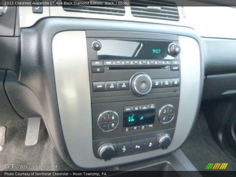 Black / Ebony 2013 Chevrolet Avalanche LT 4x4 Black Diamond Edition