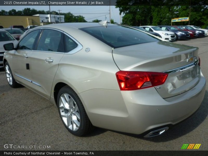 Champagne Silver Metallic / Jet Black 2015 Chevrolet Impala LTZ