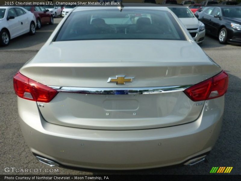 Champagne Silver Metallic / Jet Black 2015 Chevrolet Impala LTZ