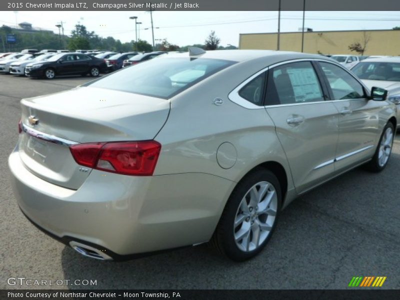 Champagne Silver Metallic / Jet Black 2015 Chevrolet Impala LTZ