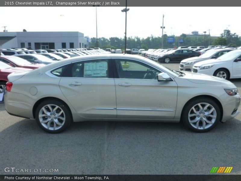 Champagne Silver Metallic / Jet Black 2015 Chevrolet Impala LTZ
