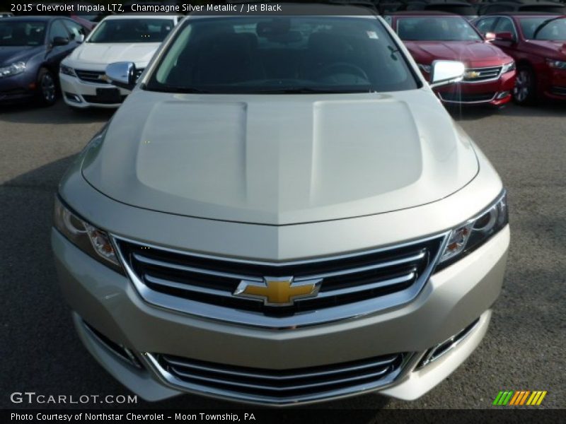 Champagne Silver Metallic / Jet Black 2015 Chevrolet Impala LTZ