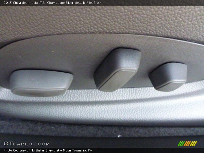 Champagne Silver Metallic / Jet Black 2015 Chevrolet Impala LTZ