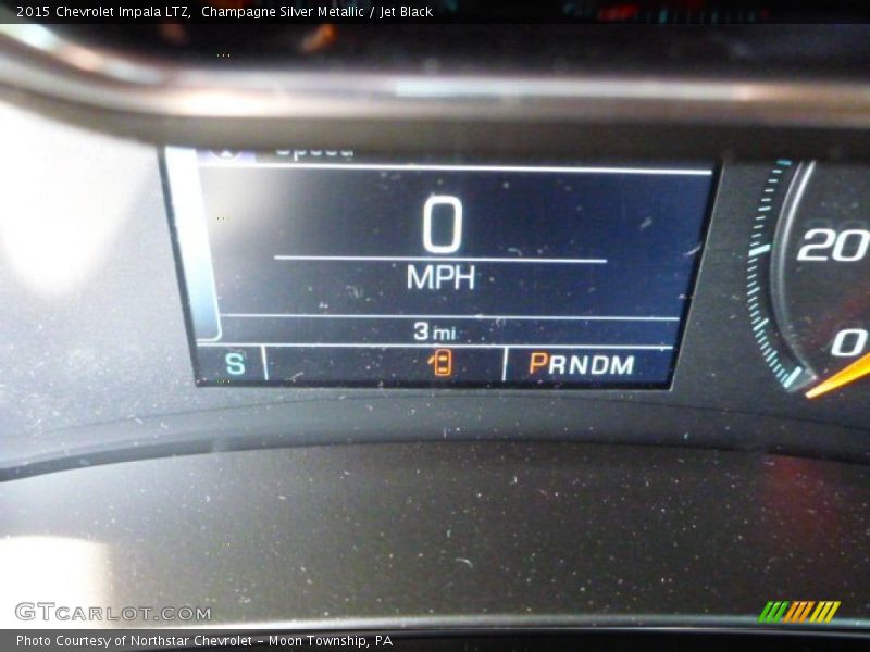 Champagne Silver Metallic / Jet Black 2015 Chevrolet Impala LTZ