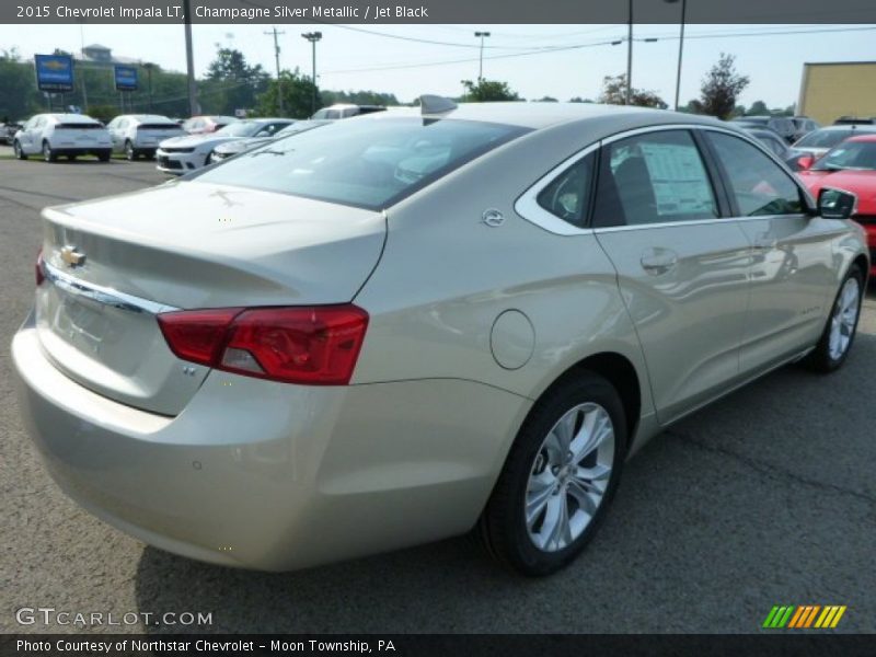 Champagne Silver Metallic / Jet Black 2015 Chevrolet Impala LT