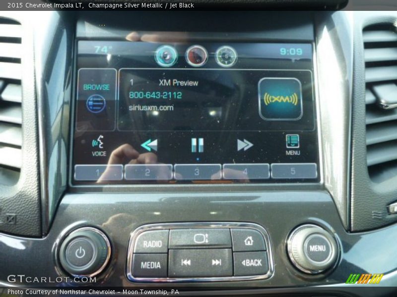 Controls of 2015 Impala LT
