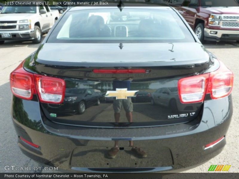 Black Granite Metallic / Jet Black 2015 Chevrolet Malibu LT