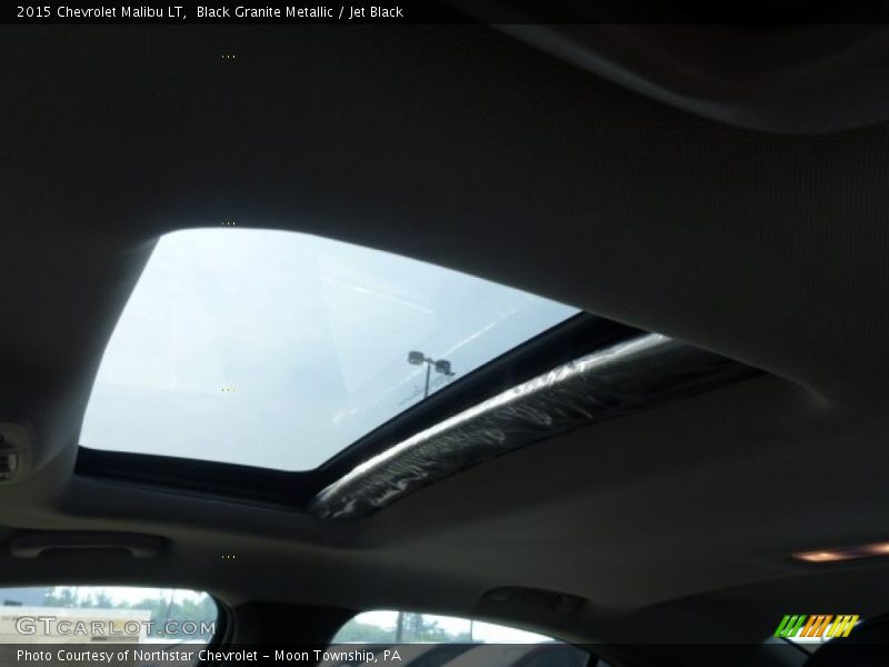 Black Granite Metallic / Jet Black 2015 Chevrolet Malibu LT