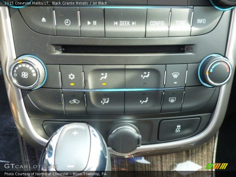 Black Granite Metallic / Jet Black 2015 Chevrolet Malibu LT