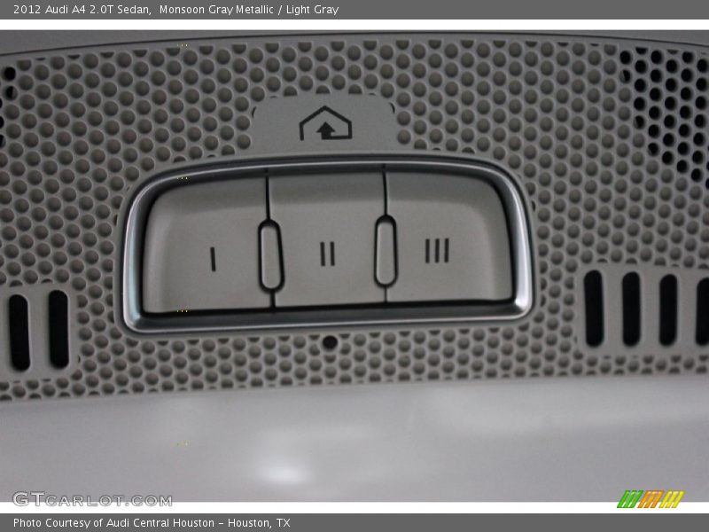 Monsoon Gray Metallic / Light Gray 2012 Audi A4 2.0T Sedan