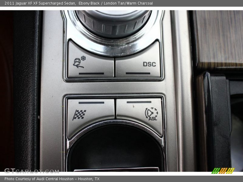 Ebony Black / London Tan/Warm Charcoal 2011 Jaguar XF XF Supercharged Sedan