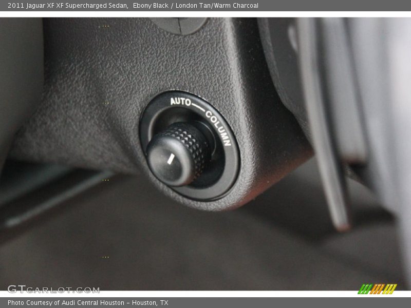 Ebony Black / London Tan/Warm Charcoal 2011 Jaguar XF XF Supercharged Sedan