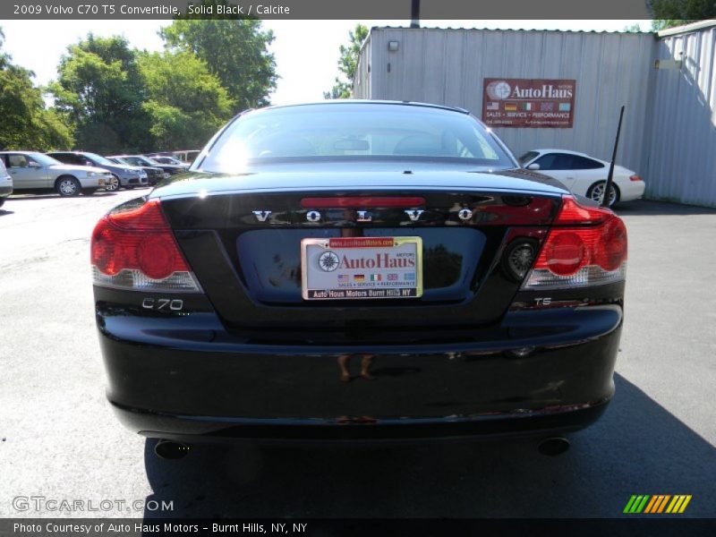 Solid Black / Calcite 2009 Volvo C70 T5 Convertible