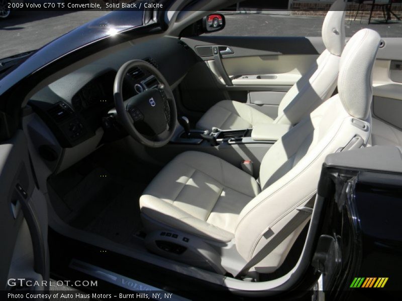 Solid Black / Calcite 2009 Volvo C70 T5 Convertible