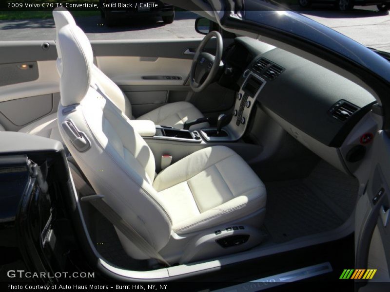 Solid Black / Calcite 2009 Volvo C70 T5 Convertible