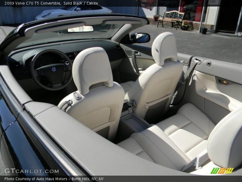 Solid Black / Calcite 2009 Volvo C70 T5 Convertible