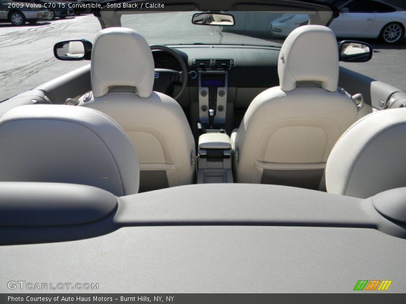 Solid Black / Calcite 2009 Volvo C70 T5 Convertible