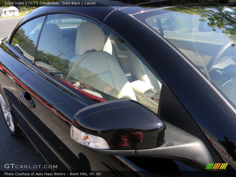 Solid Black / Calcite 2009 Volvo C70 T5 Convertible