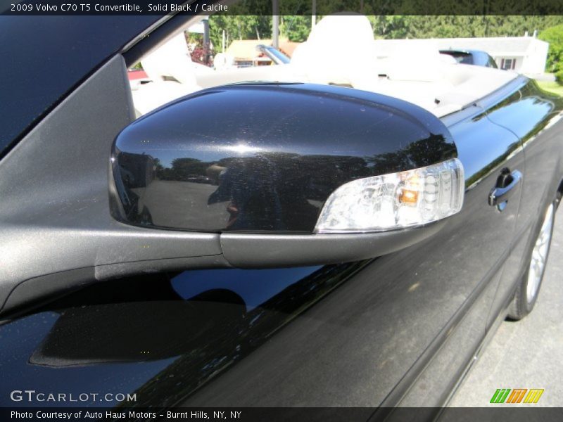 Solid Black / Calcite 2009 Volvo C70 T5 Convertible