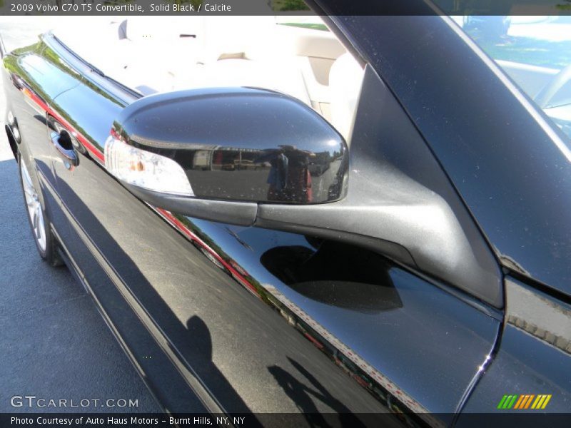 Solid Black / Calcite 2009 Volvo C70 T5 Convertible