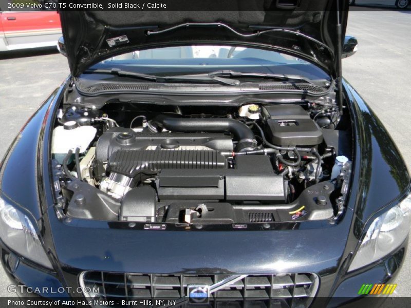 Solid Black / Calcite 2009 Volvo C70 T5 Convertible