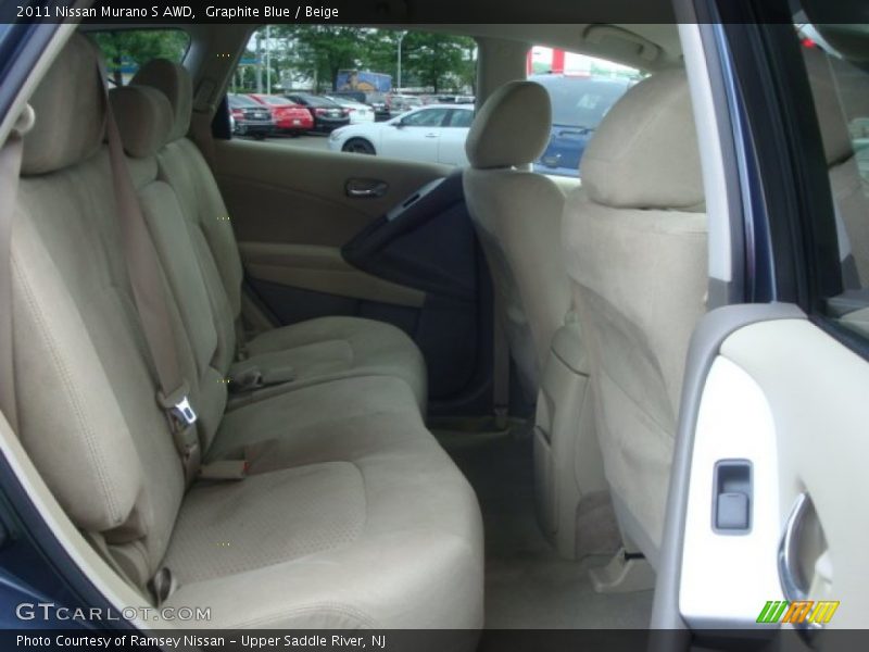 Graphite Blue / Beige 2011 Nissan Murano S AWD