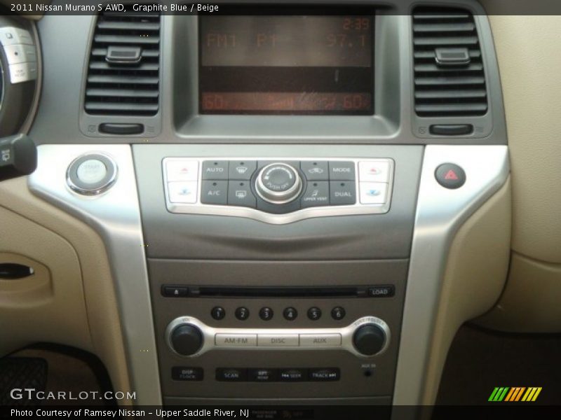 Graphite Blue / Beige 2011 Nissan Murano S AWD