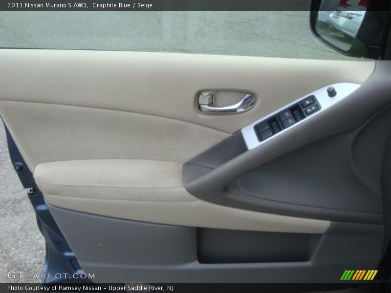 Graphite Blue / Beige 2011 Nissan Murano S AWD