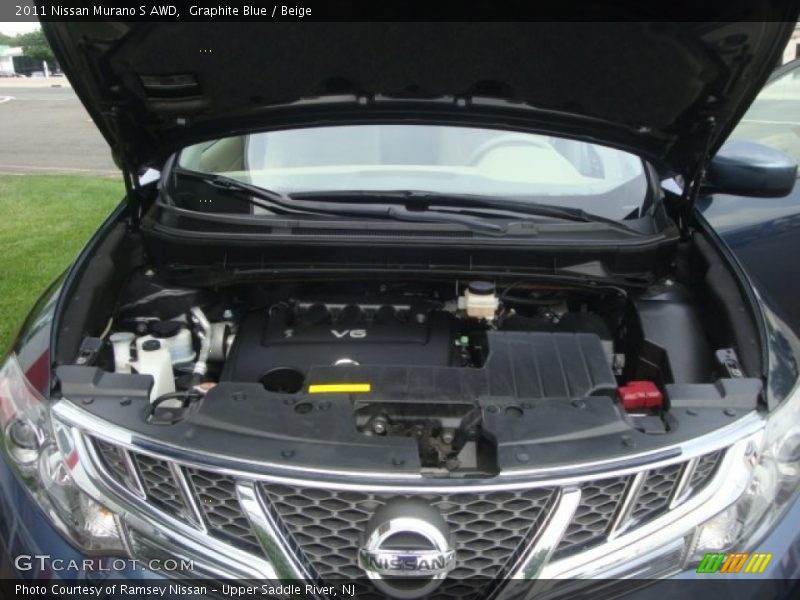 Graphite Blue / Beige 2011 Nissan Murano S AWD