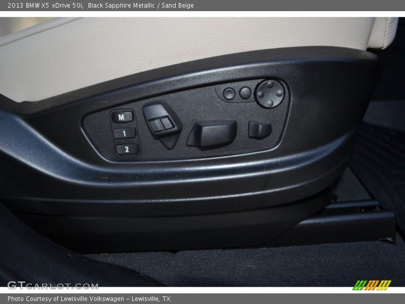 Black Sapphire Metallic / Sand Beige 2013 BMW X5 xDrive 50i