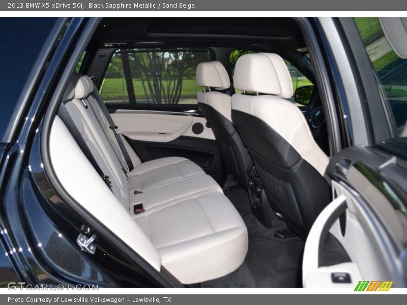 Black Sapphire Metallic / Sand Beige 2013 BMW X5 xDrive 50i