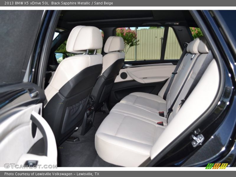 Black Sapphire Metallic / Sand Beige 2013 BMW X5 xDrive 50i