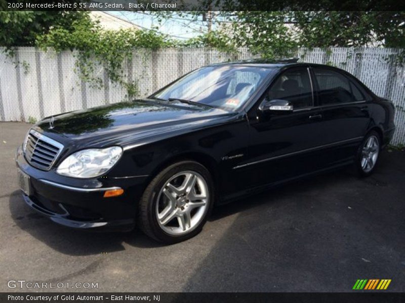 Black / Charcoal 2005 Mercedes-Benz S 55 AMG Sedan