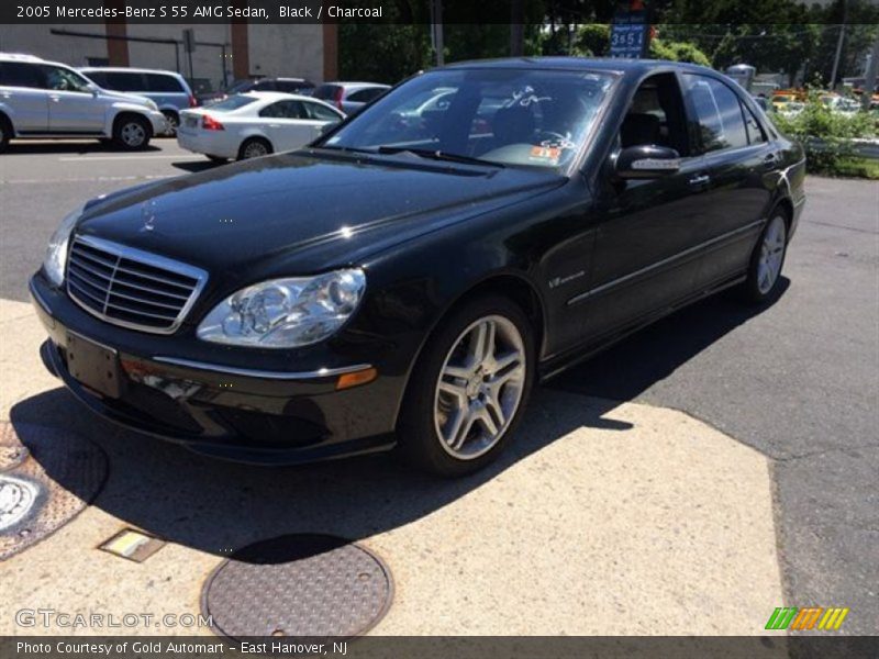 Black / Charcoal 2005 Mercedes-Benz S 55 AMG Sedan