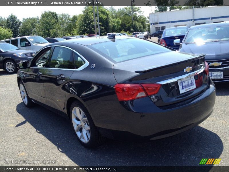 Ashen Gray Metallic / Jet Black 2015 Chevrolet Impala LT