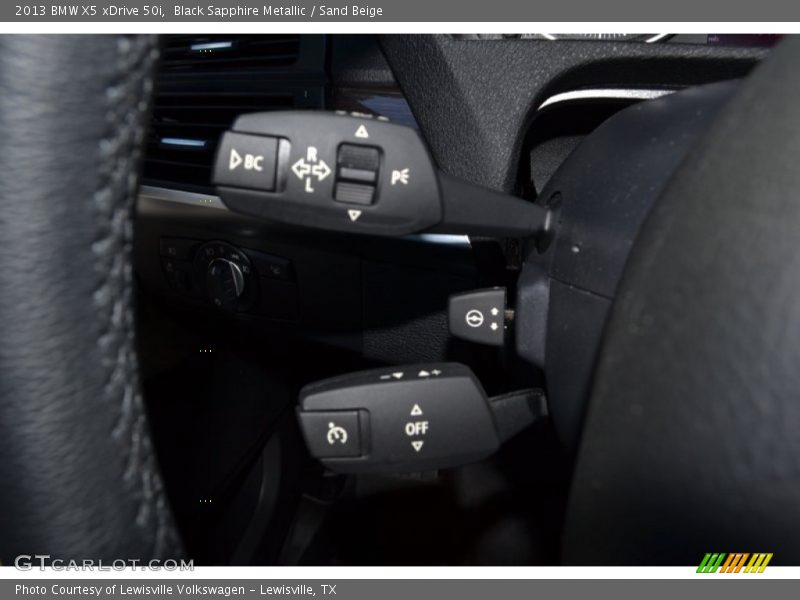 Black Sapphire Metallic / Sand Beige 2013 BMW X5 xDrive 50i