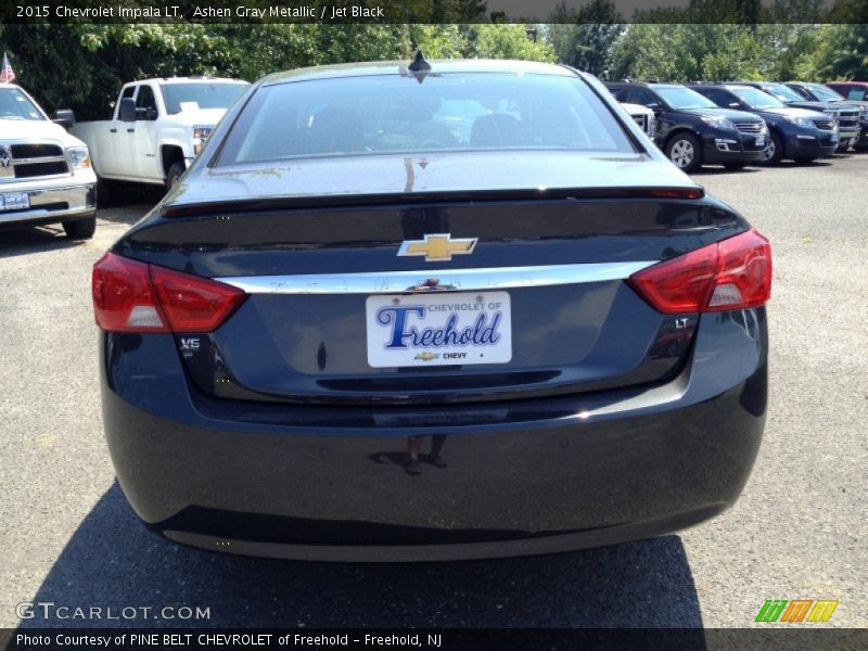 Ashen Gray Metallic / Jet Black 2015 Chevrolet Impala LT