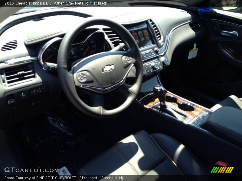Ashen Gray Metallic / Jet Black 2015 Chevrolet Impala LT